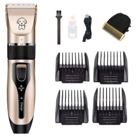 Dog Shaver Pet Teddy Cat Shaving Dog Hair Professional Hair Clipper (Option: Style C)